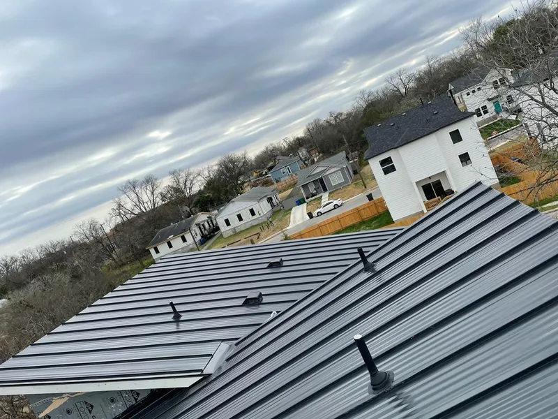 Standing seam metal roof panels with vents for Skylight Repair in North Laurel